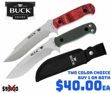 BUCK 620 Reaper Fixed Blade Knife Sheath Deal