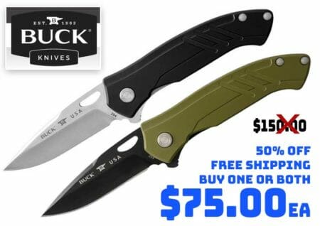 Buck 294 Momentum Assisted Opening EDC Folding Pocket Knife Deal