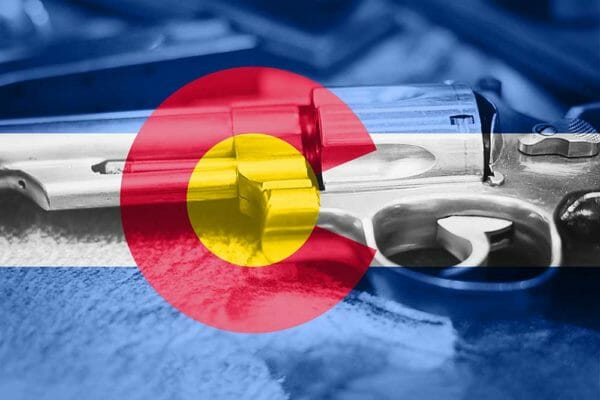 Colorado Flag Gun iStock-884190572