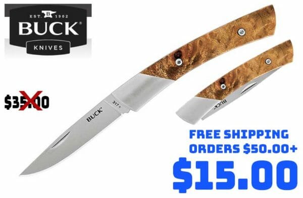 BUCK 317 Ridgeway Folder Knife Deal