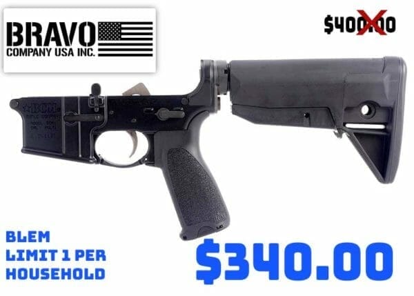 Bravo Company MFG. Complete Lower Receiver BLEM Deal