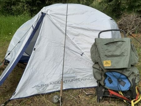 The Alps Mountaineering Chaos 2 Tent worked great for me last week on a wilderness backpacking trip.