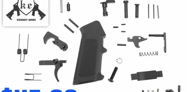 KE Arms GI Complete AR-15 Lower Parts Kit Deal