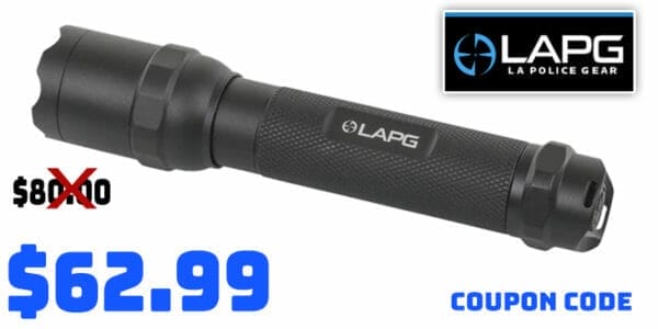 LAPG Gear Recon Rechargeable Flashlight Deal