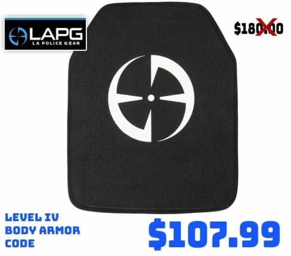 La Police Gear Level IV Ballistic Armor Rifle Plate Deal2