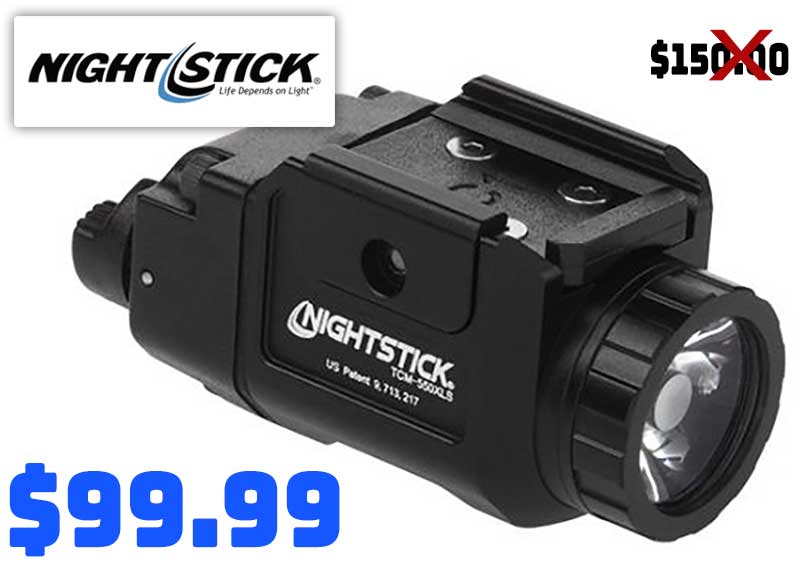 Nightstick 550 Lumen Led Handgun Light with Strobe Deal