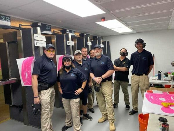 Volunteer firearm instructors for this event are often the unsung heroes who enable the training to take place.