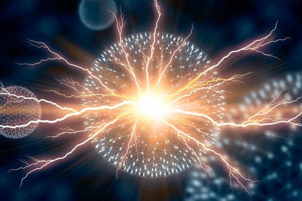 DHS Plans to Combat Potential Electromagnetic Pulse (EMP) Attack Electricity Nucleus Atom Nuclear Explode Bomb Emit X-Ray Radiation Electro Magnetic iStock-coffeekai 946205598