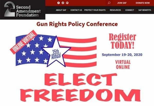 Gun Rights Policy Conference 2020 Banner