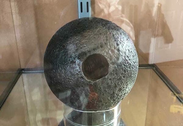 Large Civil War Cannonball