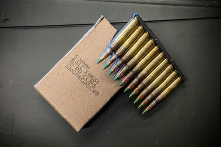 62gr 5.56mm Ammo on Stripper Clips