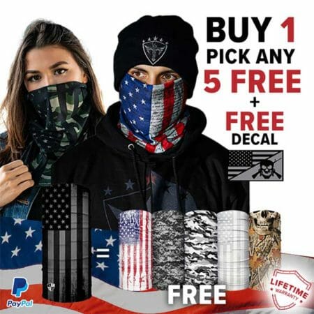 Alpha Defense Co. Buy 1 Face Shield, Get 5 Free Deal 2021