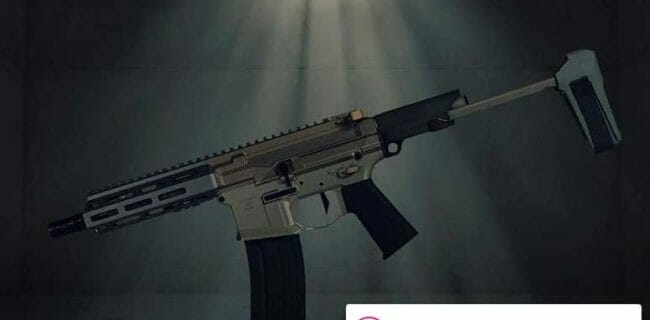 Q Honey Badger Pistol with SB Tactical Brace IM Q Instagram