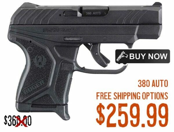 Ruger LCP II .380ACP Black 6 Round Pistol Deal march2023