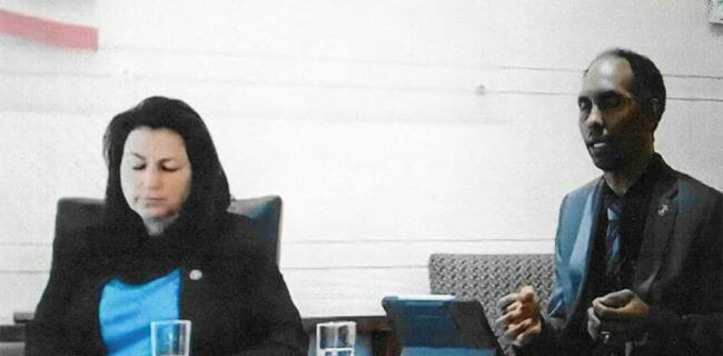 Acting Director Regina Lombardo and Associate Deputy Director Marvin Richardson, in a leaked conference call from November 10th, 2020.