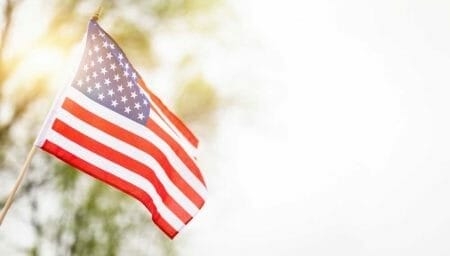 American Flag iStock-1220976633