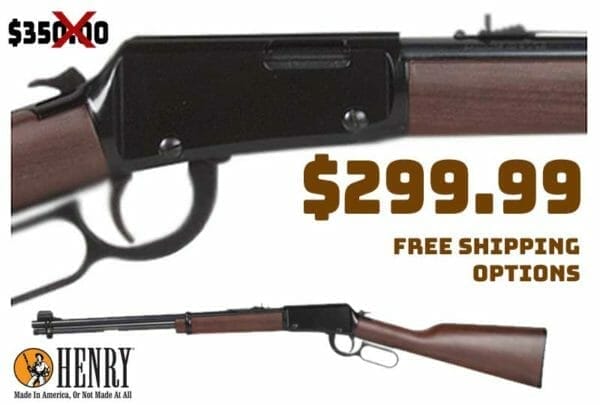 Henry Classic Blued Lever Action Rifle 22 Long Rifle Deal