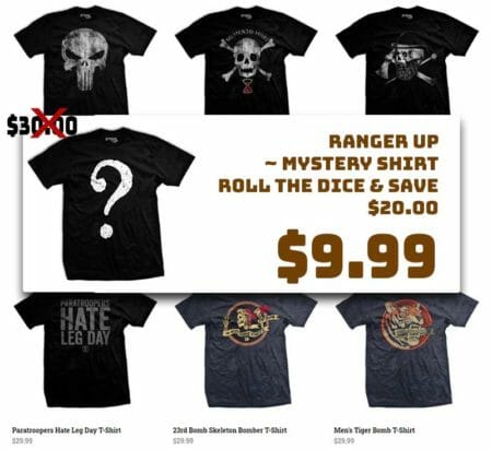 RangerUp Mystery T-Shirt Offer Deal