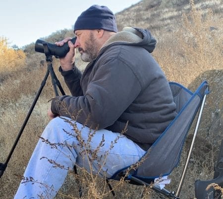 Buddy Mark Green and I were both impressed with the crispness and clarity of the Lucid Optics SC9 Compact 9-29x56 Spotting Scope.