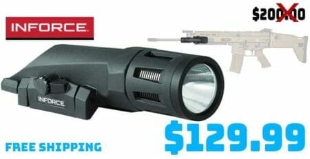 INFORCE WMLX Gen2 Weapon Mounted LED Tactical Light Deal