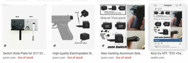 Joom Glock Selector Switches