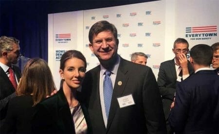 Rep. Brad Schneider, Glad to stand with Shannon Watts, founder of @MomsDemand