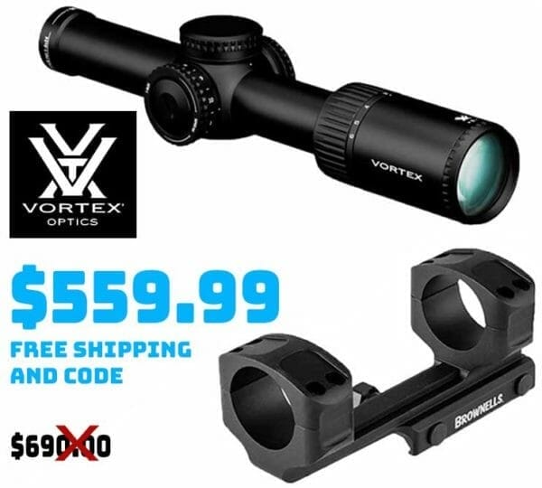 Viper PST Gen II 1-6X24mm Rifle Scope & Base Deal