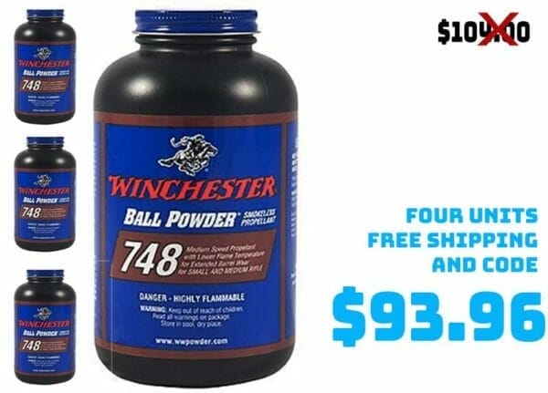 Winchester 748 Smokeless Gun Powder Deal