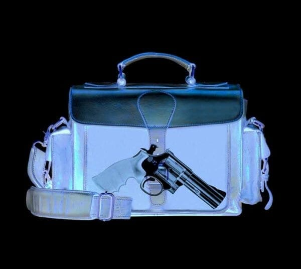 Xray Gun Weapon Pistol Bag Luggage, IMG iStock: 477607536