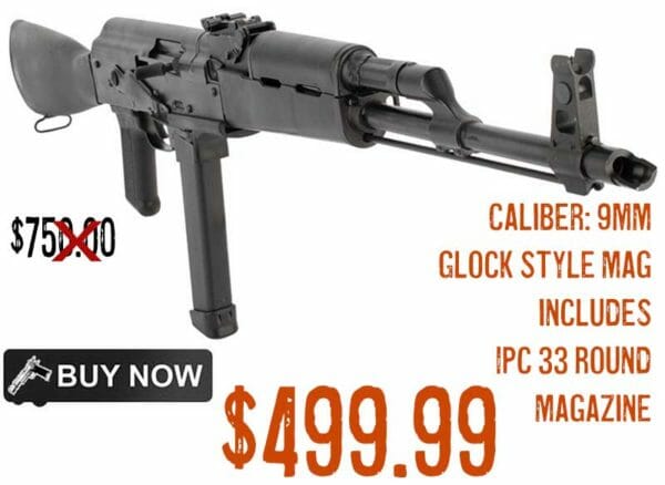 Century Arms WASR-M 9mm AK-47 Sale july2022