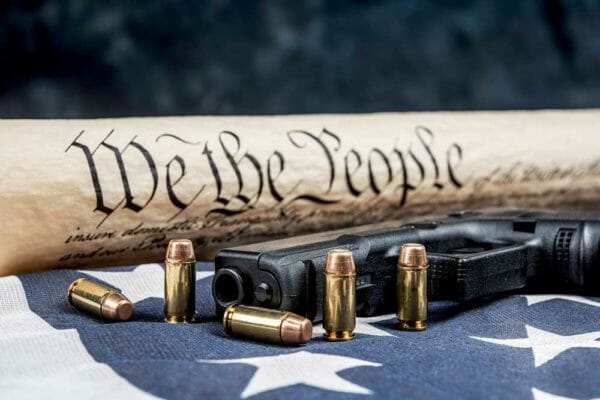 Gun Rights Constitution Glock iStock-697763612