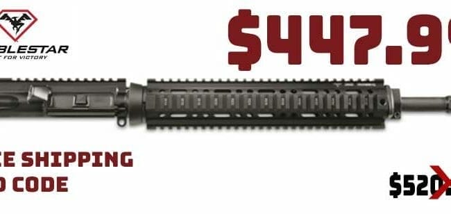 DoubleStar 5.56 NATO .223 Rem. AR15 Upper NO BCG or CH Deal