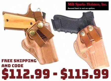 Milt Sparks Semi-Auto Summer Special-2 Leather Holsters Deal