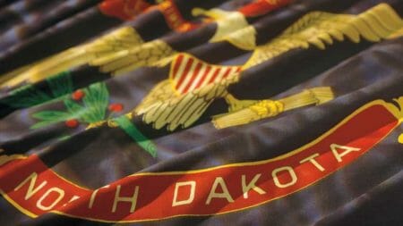 North Dakota Flag NRA-ILA