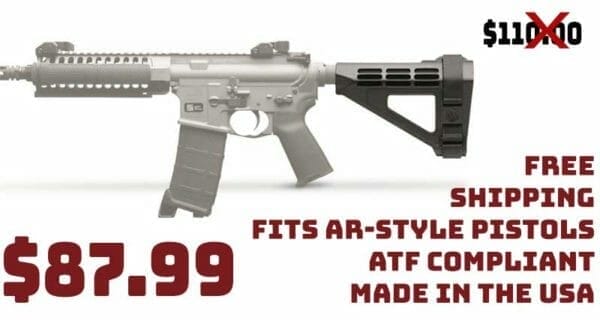 Tactical Deals: SB Tactical SBM4 Pistol Stabilizing Brace Deal SG Jan2021