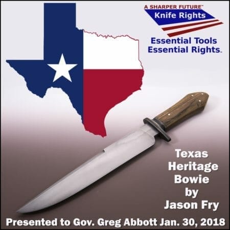 Knife Rights: Bill to Make Bowie Official Knife of Texas Introduced