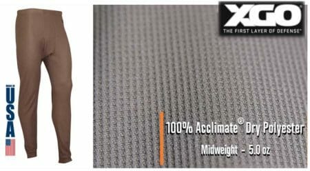 XGO Midweight Performance Base Layers