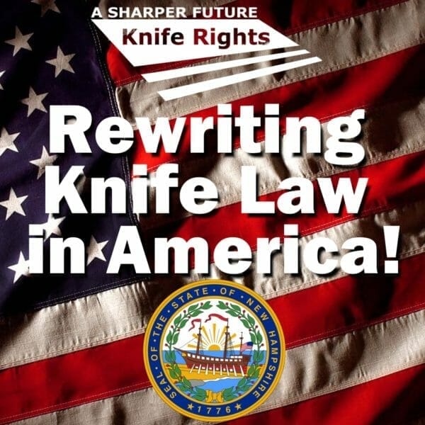 Bill Strengthening Knife Law Preemption in New Hampshire Introduced