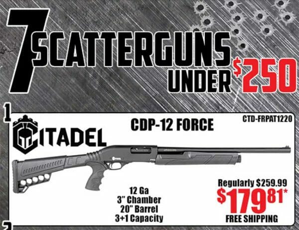 7 Scatterguns Under 250.00 Kentucky Gun Co Shotgun Inventory Deals