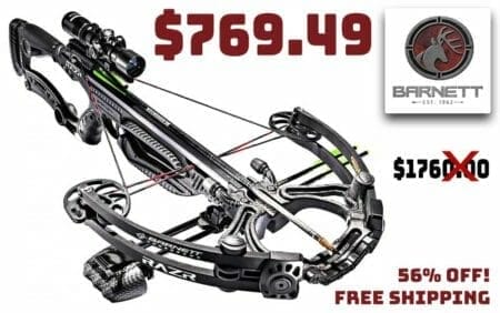 Barnett 78210 RAZR CRT Crossbow Package Deal