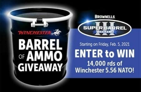 Brownells To Give Away 14K Rounds of 5.56 in Super Barrell III