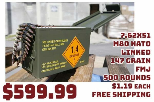 Magtech CBC 7.62x51 M80 NATO Linked Ammo Deal