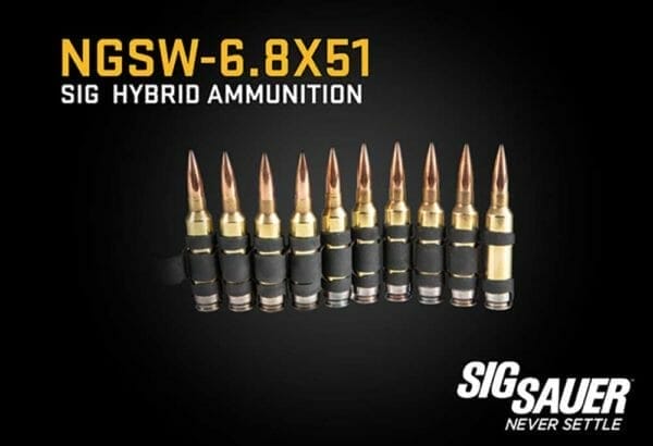 SIG SAUER NGSW-6.8x51 Hybrid Ammunition