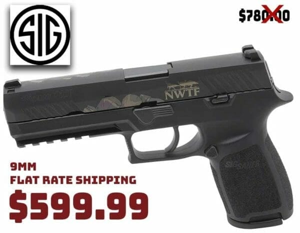 Sig Sauer P320 9mm NWTF Nitron Sights & 2 Mag Deal