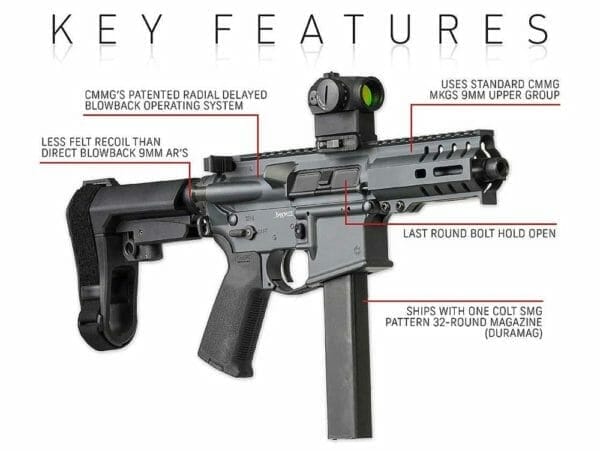 CMMG Updates Mk9 with Radial Delayed Blowback Operating System