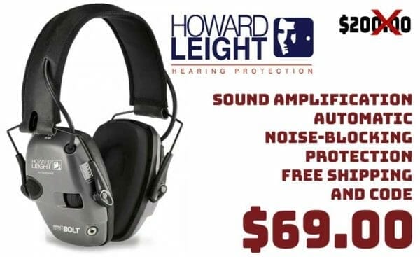 Howard Leight Impact Sport Bolt Sound AMP Electronic Earmuff Deal
