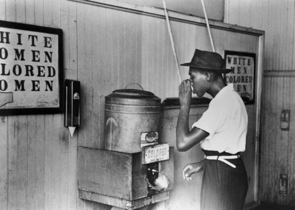 Jim Crow Era Segregated Drinking Stations