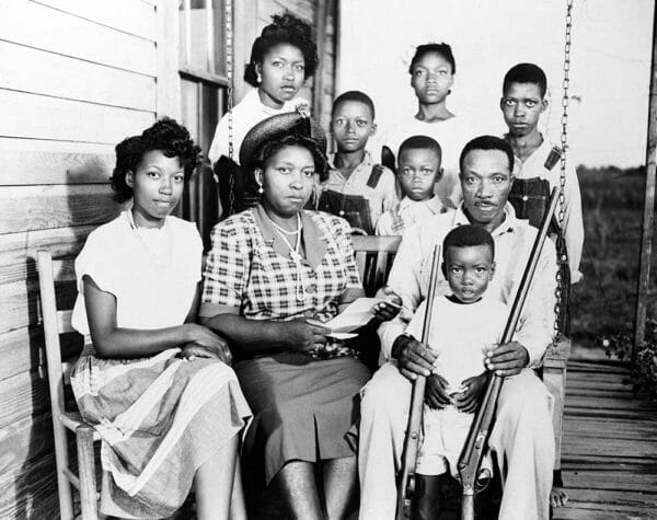 Proudly Armed Black Family