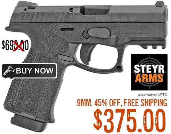 STEYR C9-A2 MF 9mm Pistol Deal aug2023