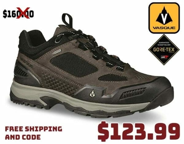 Vasque Men's Breeze AT GTX Waterproof Hiking Shoes GORE-TEX Deal